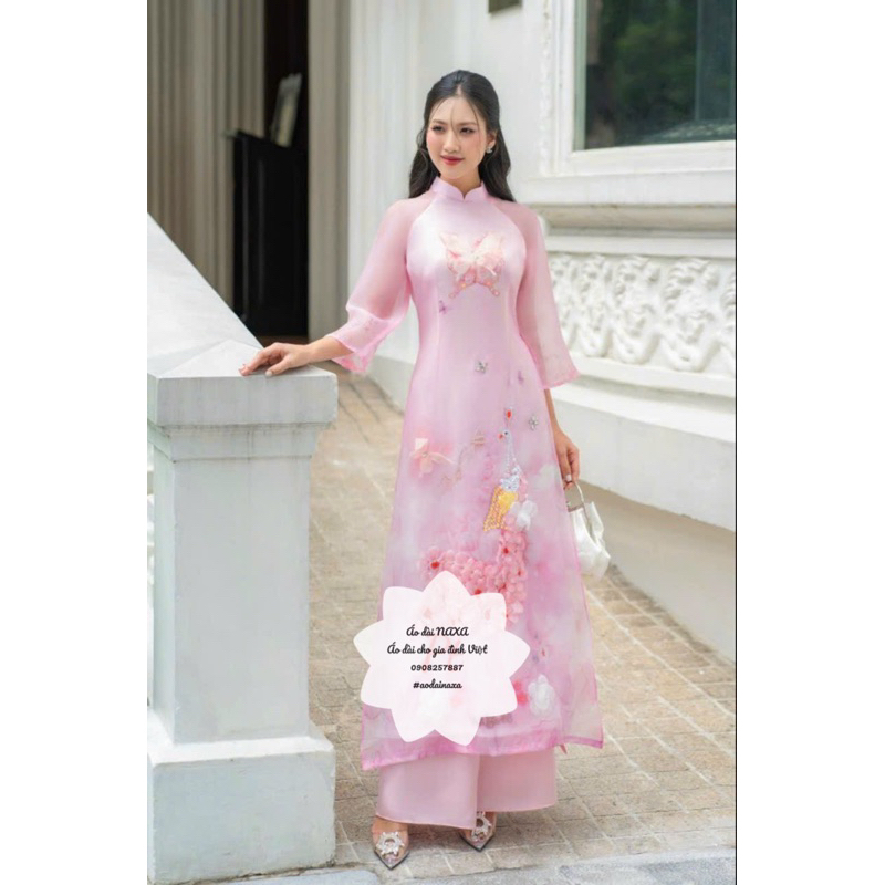 Áo dài ĐIệp Phi hồng- áo dài NAXA