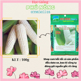 Hạt Giống Bắp Nếp Nù Siêu Dẻo Phú Nông 100gram