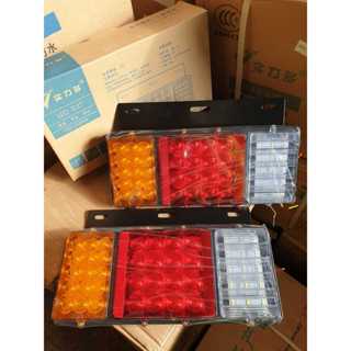 ĐÈN LED HẬU XE TẢI 3 KHOANG SD-2004 12V 24V