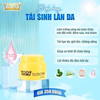 Tái tạo da body bong - yody white phương anh 250g