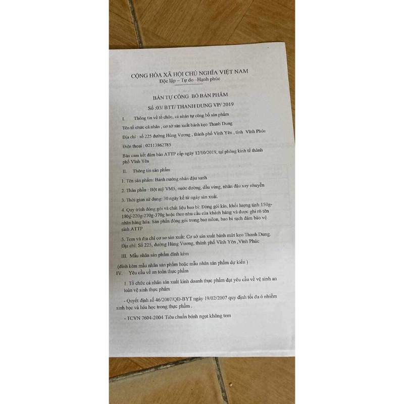 Bánh trung thu 180g/c