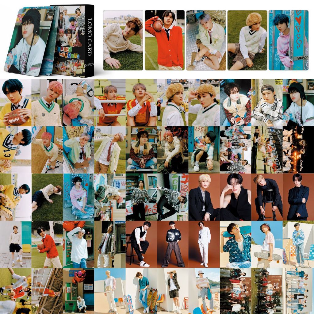Tổng hợp set 55 lomo card NCT, NCT DREAM, NCT127