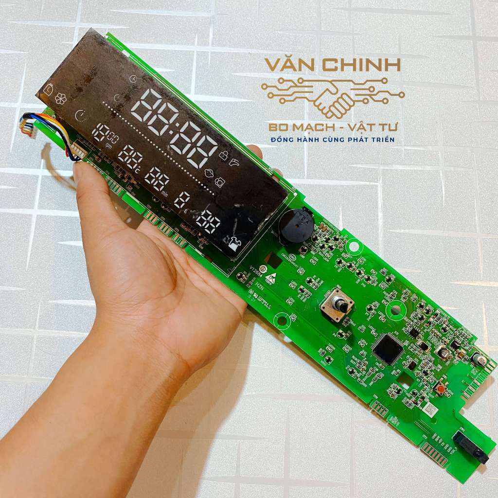 Bo Mạch Điều Khiển Máy Giặt Lồng Ngang Aqua Inverter AQD-DD850A , AQD-DD1000A