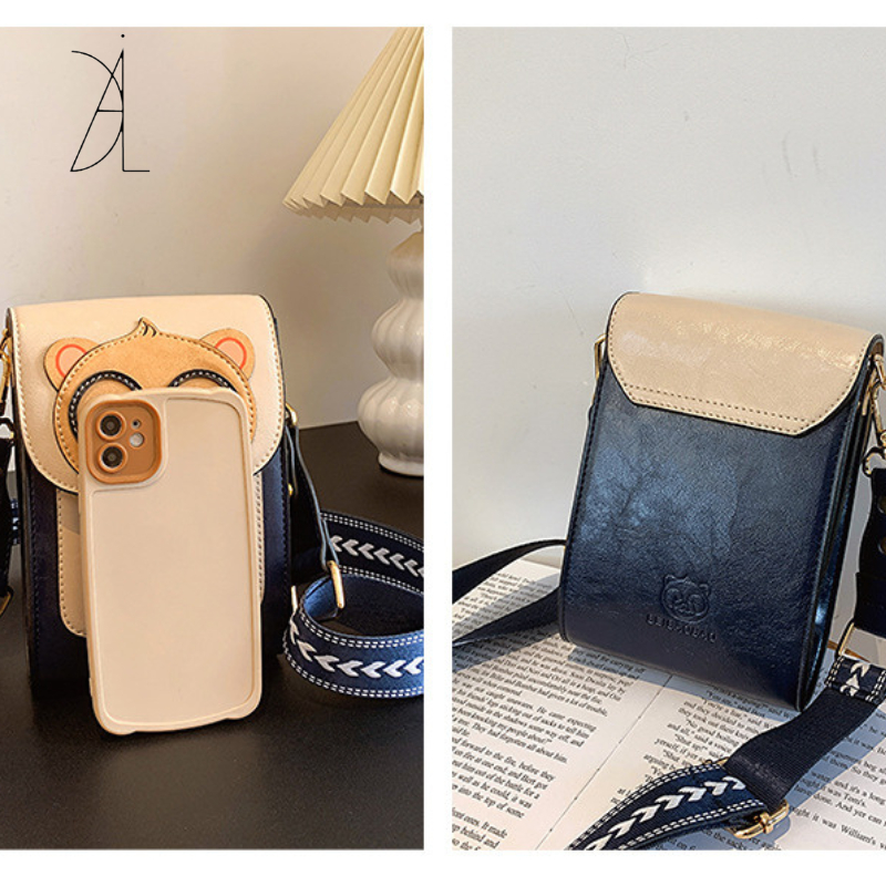 Túi đeo chéo túi đựng điện thoại hình gấu