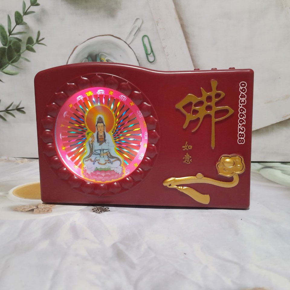 Đài tụng kinh niệm Phật 20 bài cài sẵn