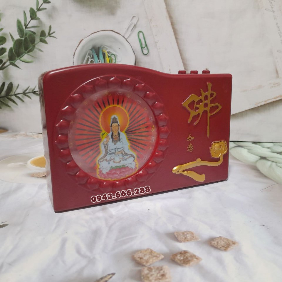 Đài tụng kinh niệm Phật 20 bài cài sẵn