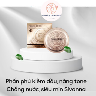 Phấn Phủ Nền Kiềm Dầu Sivanna Colors Chính Hãng - Date mới nhất