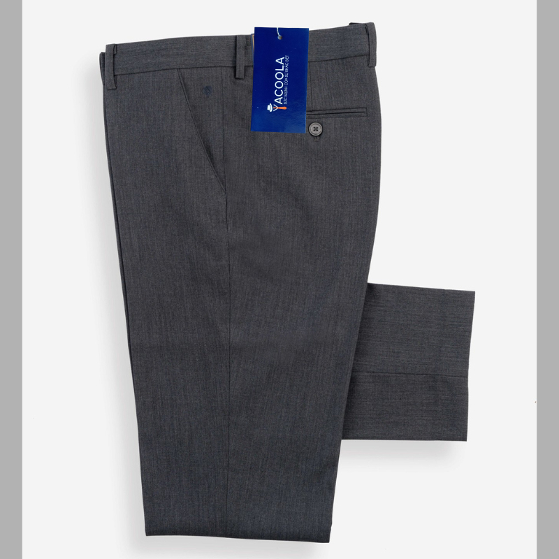 Quần tây nam được may từ chất liệu vải tuyết mưa mềm mát, thoáng khí, thấm hút mồ hôi