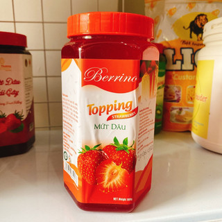 Topping Mứt Trái Cây Berino Trong (không xác)