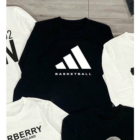 áo thun dài tay bakesball adidas cho bé, kid_genz