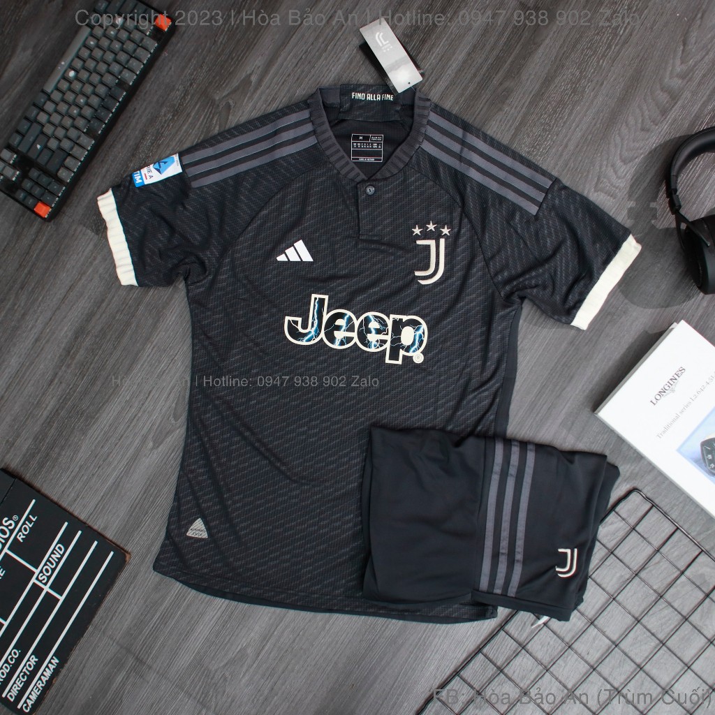 Quần Áo Đá Banh Đẹp/ Áo Bóng Đá Juve.tus hai màu cao cấp mùa 2023/24