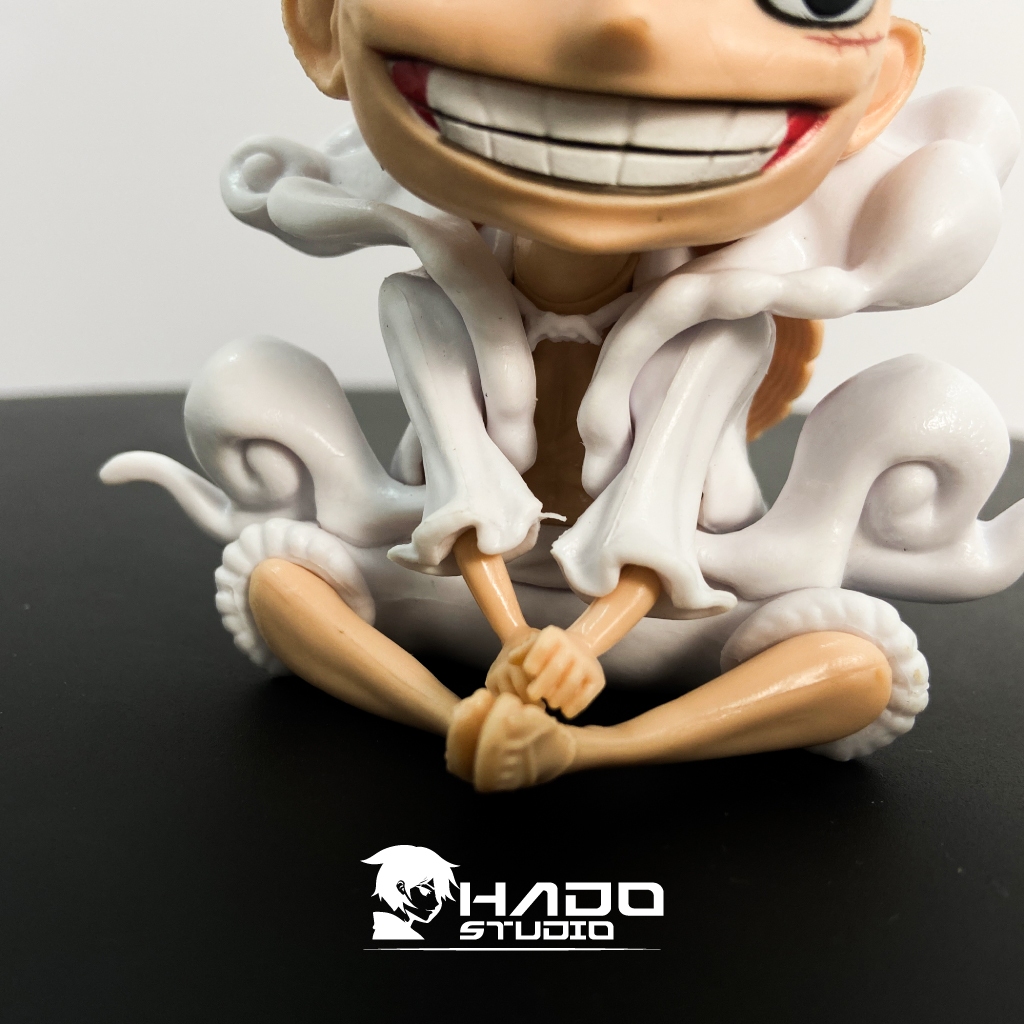 Mô hình Luffy Gear 5 Chibi, One Piece, cao 11.5cm