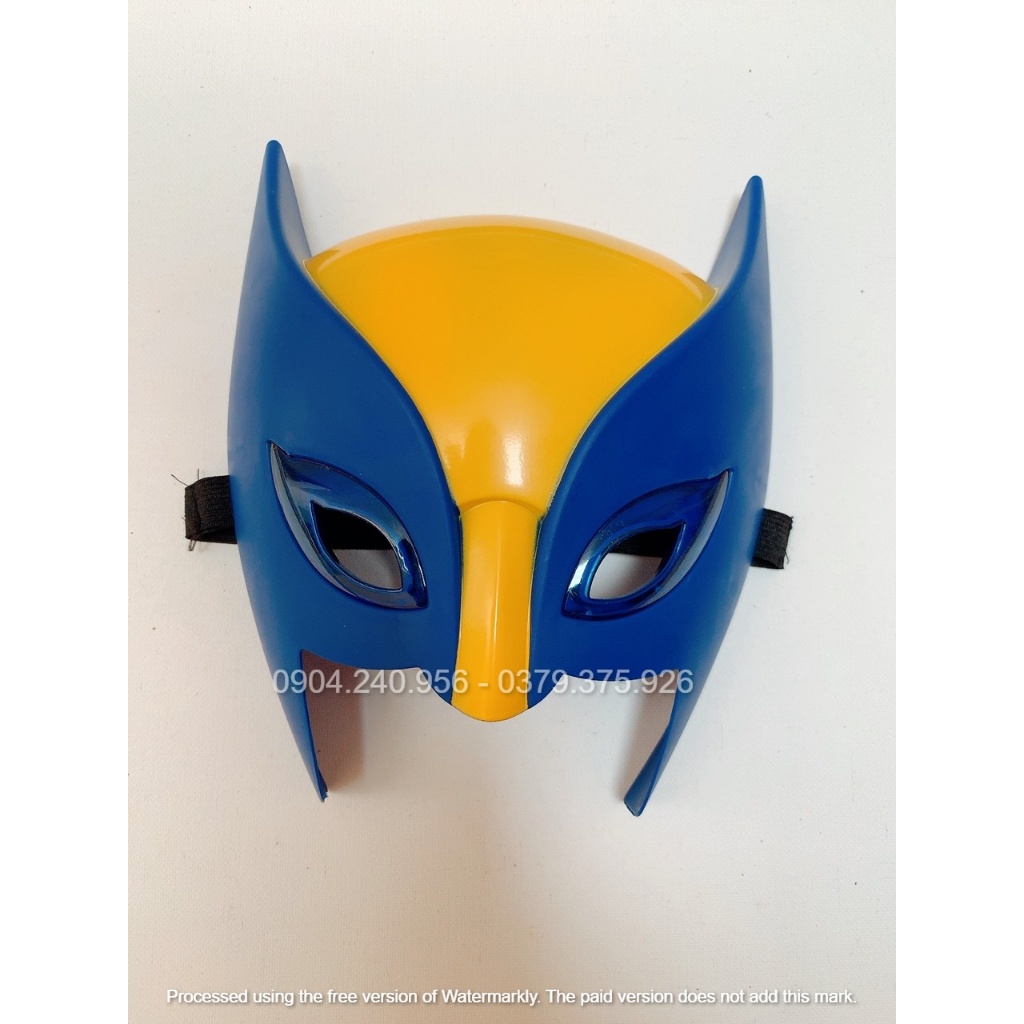 Mặt nạ đồ chơi Halloween cao cấp có đèn nhấp nháy chất liệu nhựa dày dặn an toàn cho bé chơi