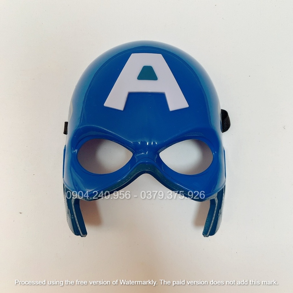 Mặt nạ đồ chơi Halloween cao cấp có đèn nhấp nháy chất liệu nhựa dày dặn an toàn cho bé chơi