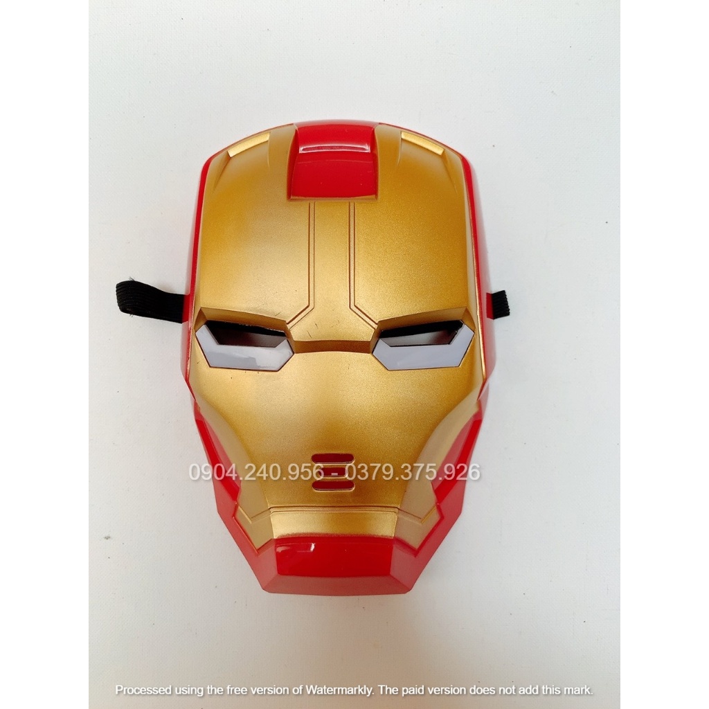 Mặt nạ đồ chơi Halloween cao cấp có đèn nhấp nháy chất liệu nhựa dày dặn an toàn cho bé chơi