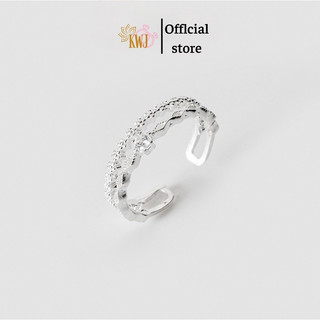 Nhẫn vương miện , đính đá , Nhẫn Bạc Ta