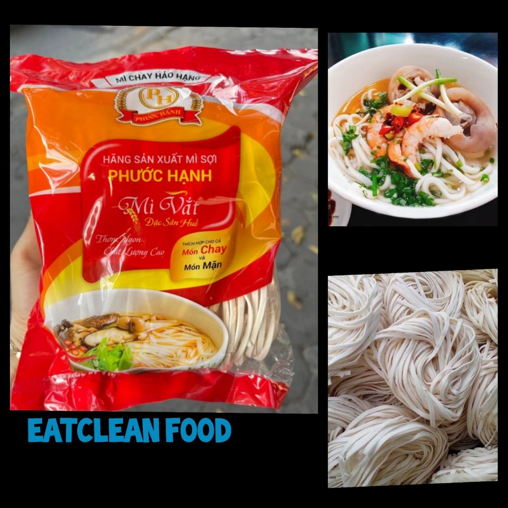 BÁNH CANH KHÔ HUẾ (MÌ VẮT HUẾ) - LOẠI ĐẶC BIỆT MỀM, DAI, THƠM NGON, HẢO HẠNG (500g)
