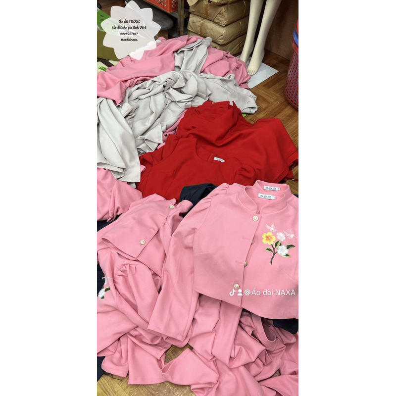 Áo dài Tam Nguyệt - áo dài NAXA