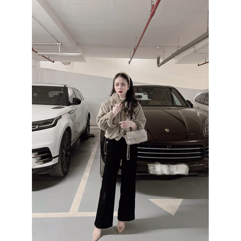 Maihuong⚡️QUẦN NHUNG SUÔNG CẠP CHUN CHO NỮ