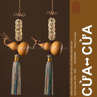 Đôi hồ lô phong thủy hóa giải cửa đối cửa