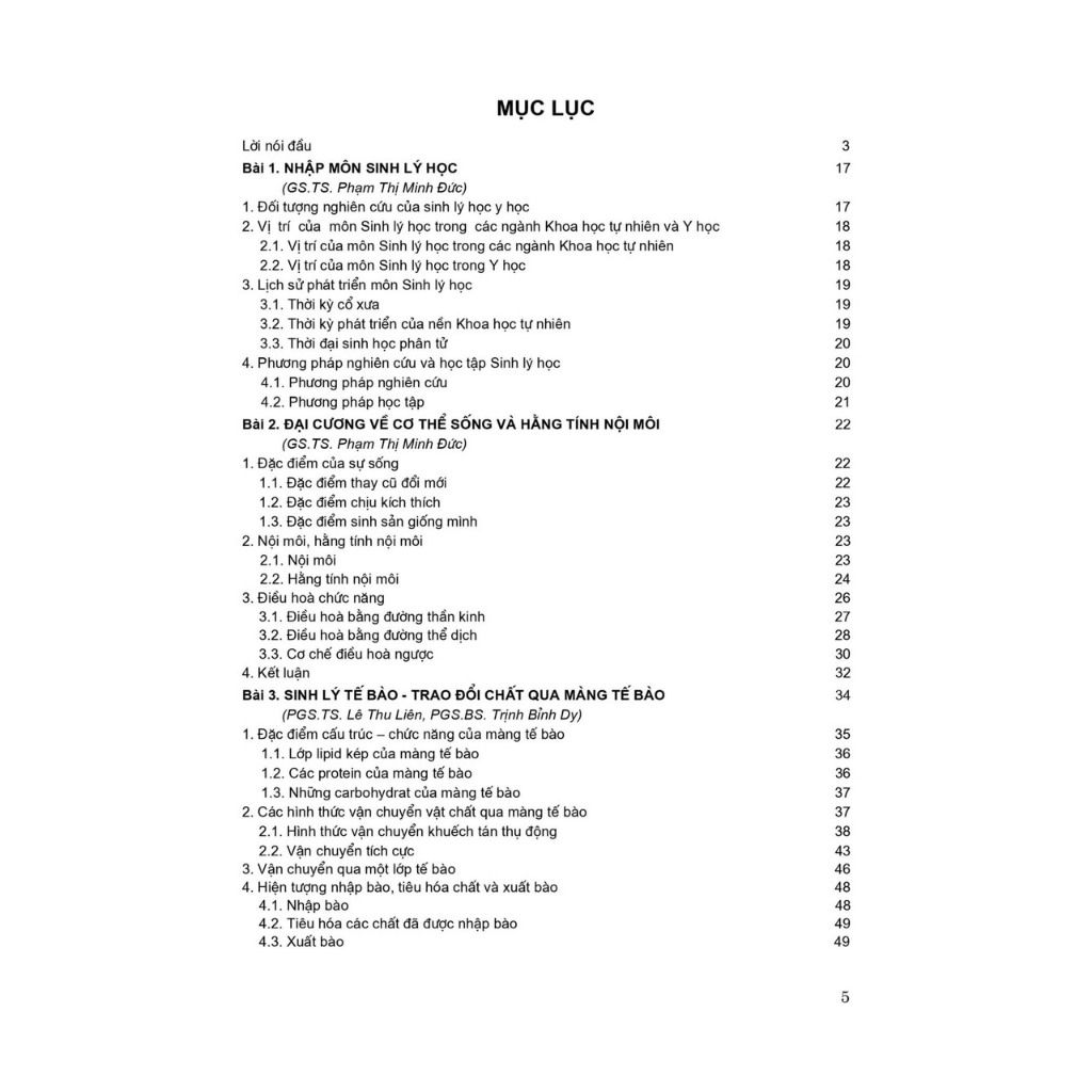 Sách - Sinh lý học