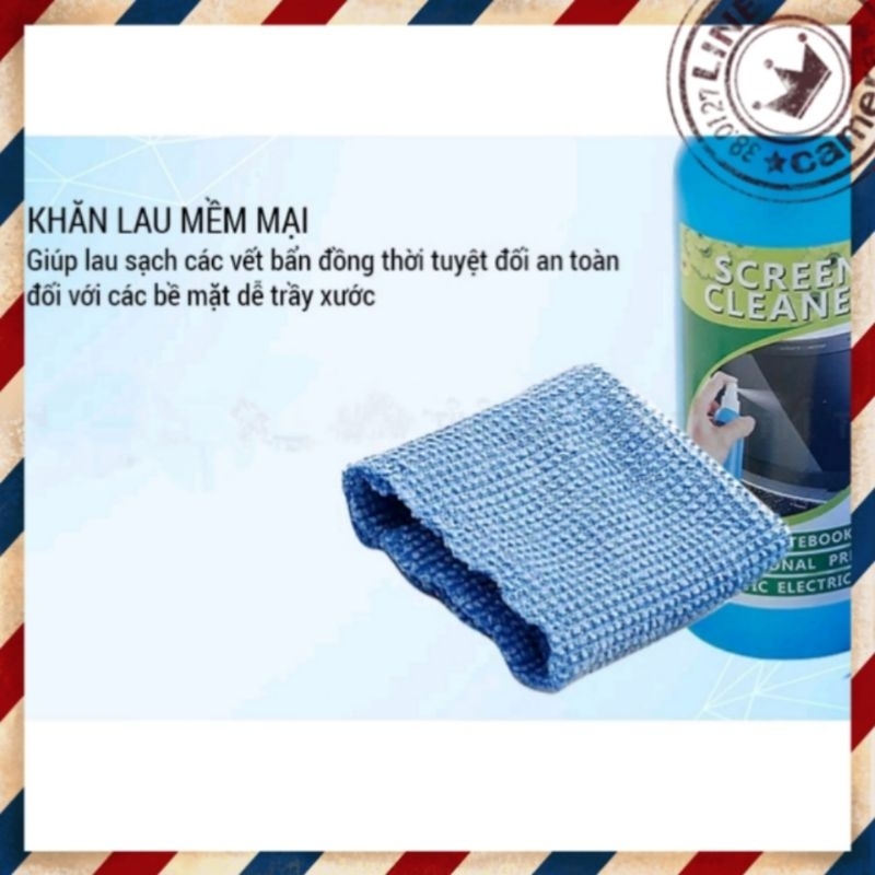 Bộ vệ sinh laptop, màn hình máy tính, bàn phím, màn hình điện thoại, tivi
