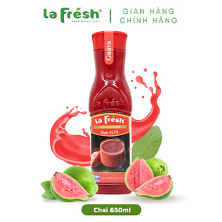 Sinh Tố  Lafresh Đà Lạt đủ mùi Chai 650ml