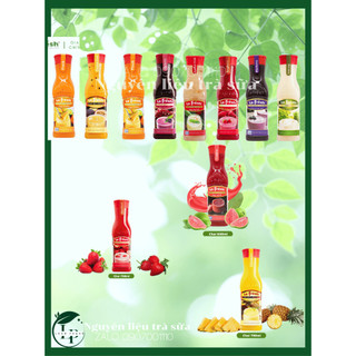 Sinh tố lafresh đà lạt đủ mùi chai 650ml