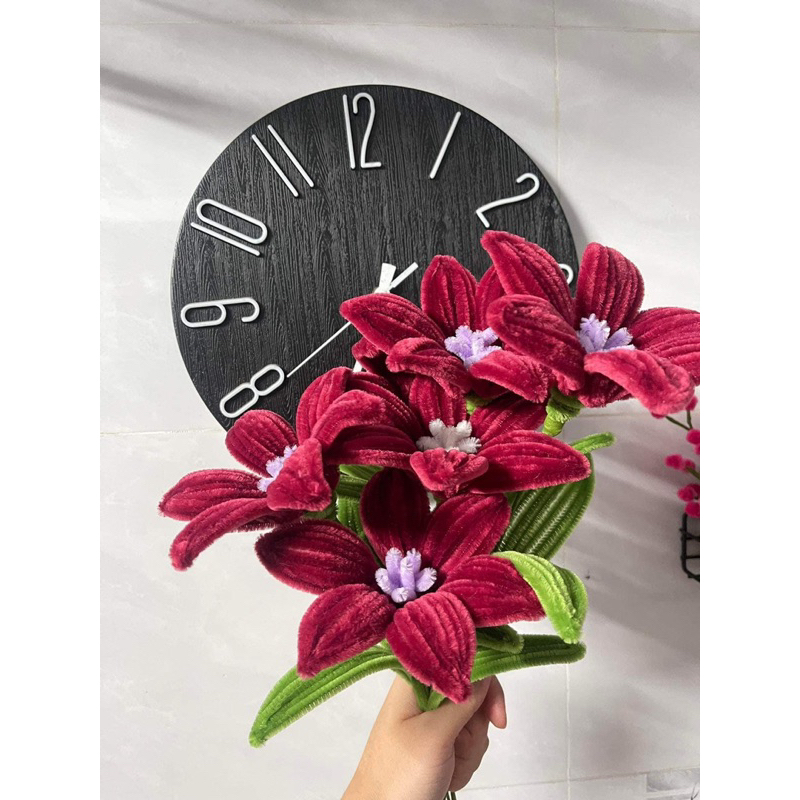 Combo 100 kẽm nhung làm Handmade sáng tạo làm hoa
