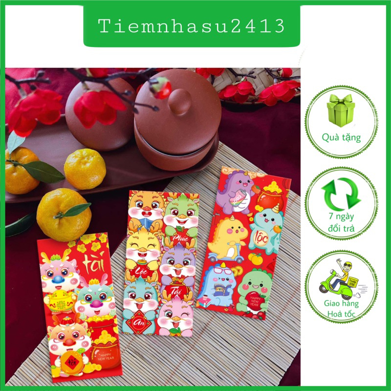 10 bao lì xì hottrend, siêu hot 2024 - TIỆM NHÀ SU