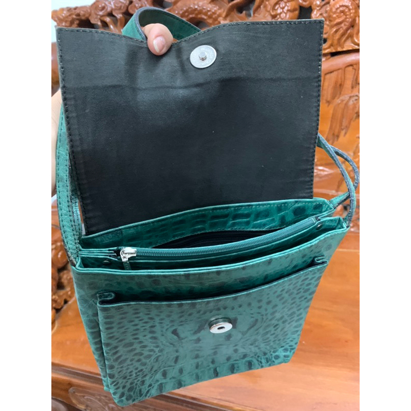 Túi đeo vai đeo chéo xanh