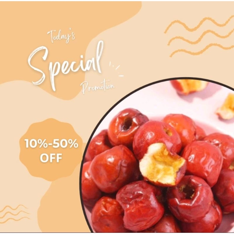 Táo đỏ sấy giòn, táo đỏ tân cương sấy khô thơm ngon 35gram