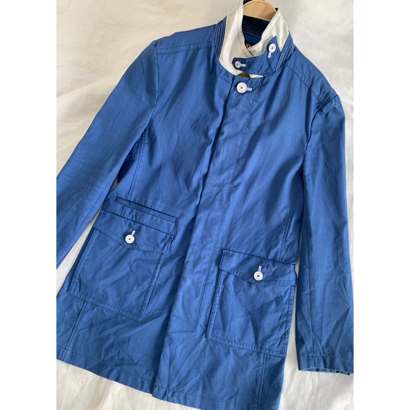 Áo khoác kaki M428 kiểu sơmi cài cúc giấu có túi bên trong chất kaki dày dặn 1 lớp 2hand Hàn si ảnh thật