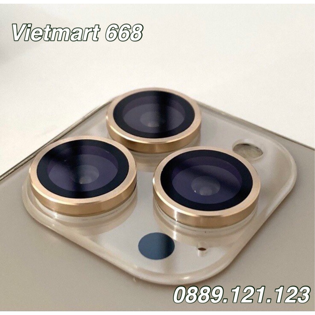 Lens Bảo Vệ Camera iP 12Pro/ 12ProMax, 13/13Pro/13ProMax, 14/14Plus, 14Pro-14ProMax, iPh 15/15Plus, 15Pro/15ProMax