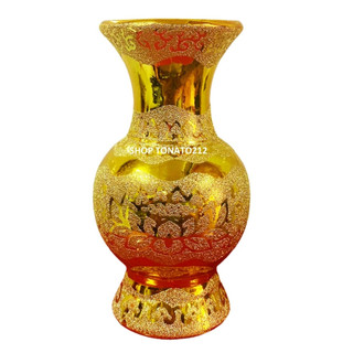 BÌNH BÔNG,LỌ HOA KIM SA THỜ CÚNG CAO 16CM,18CM,21CM,23CM,26CM,31CM THỜ CÚNG-VẬT PHẨM PHONG THỦY PHẬT GIÁO