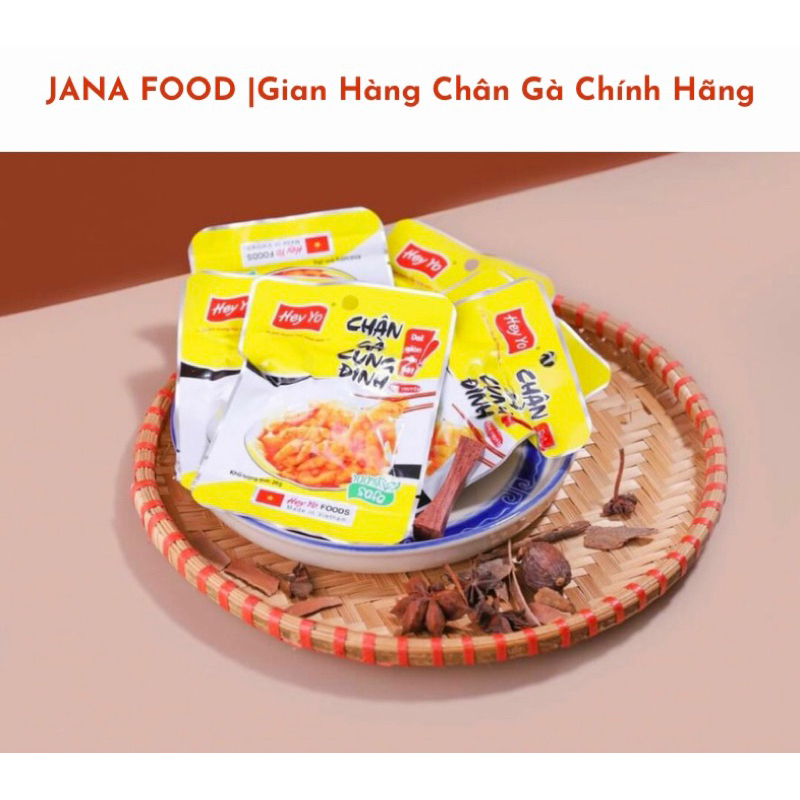 Chân gà rút xương cung đình Hey Yo siêu ngon đậm đà