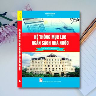 Sách - hệ thống mục lục ngân sách nhà nước