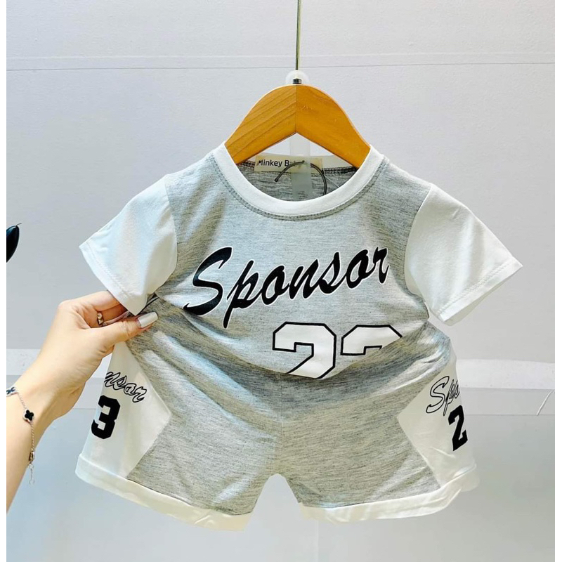 Tay ngắn quần ngắn thun lạnh 6-18 kí