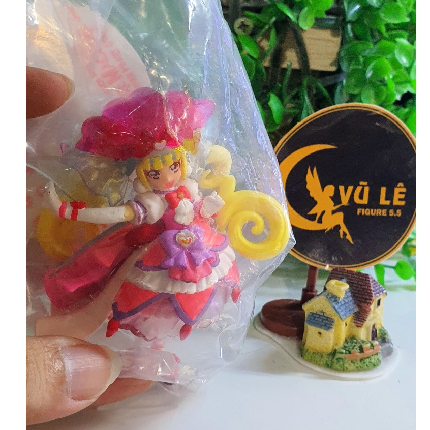 Mô hình HUGtto! PreCure Cutie chính hãng Bandai, mô hình nhân vật Emiru Aisaki, Anime figure hãng Nhật Bản 10cm