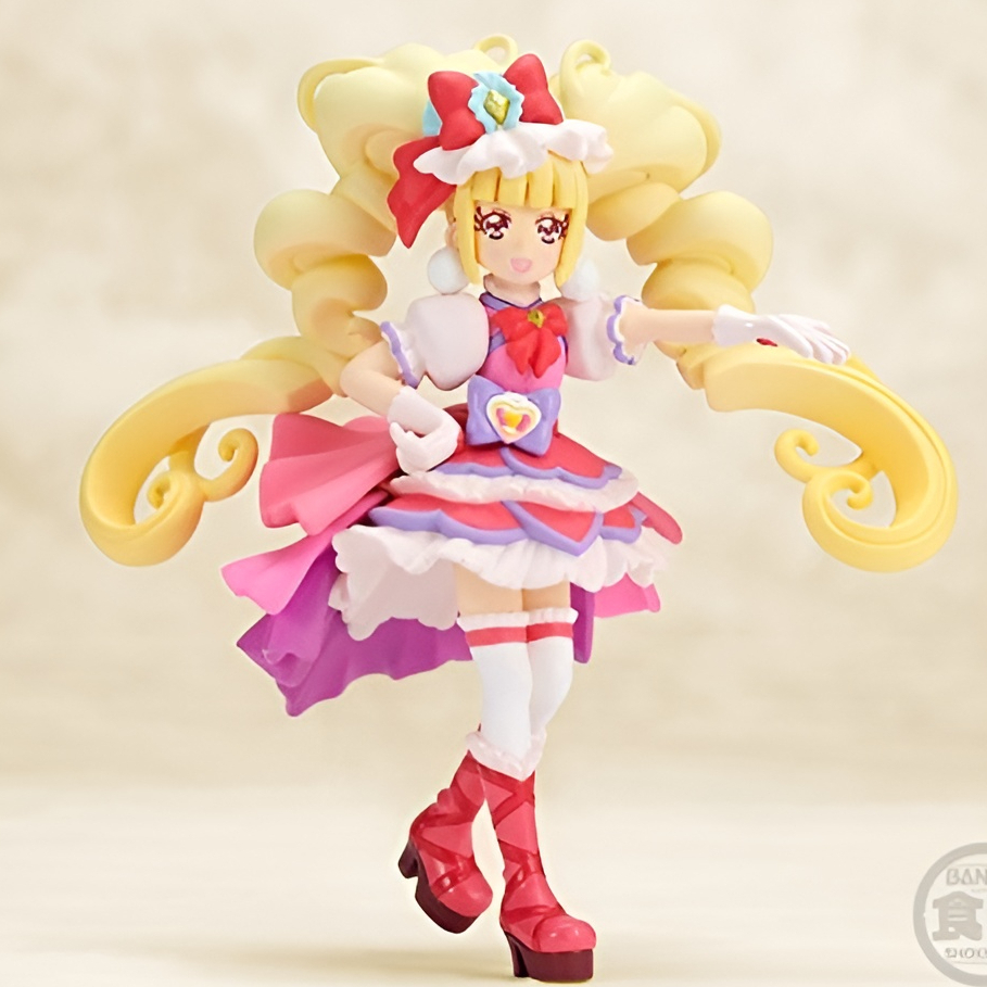 Mô hình HUGtto! PreCure Cutie chính hãng Bandai, mô hình nhân vật Emiru Aisaki, Anime figure hãng Nhật Bản 10cm