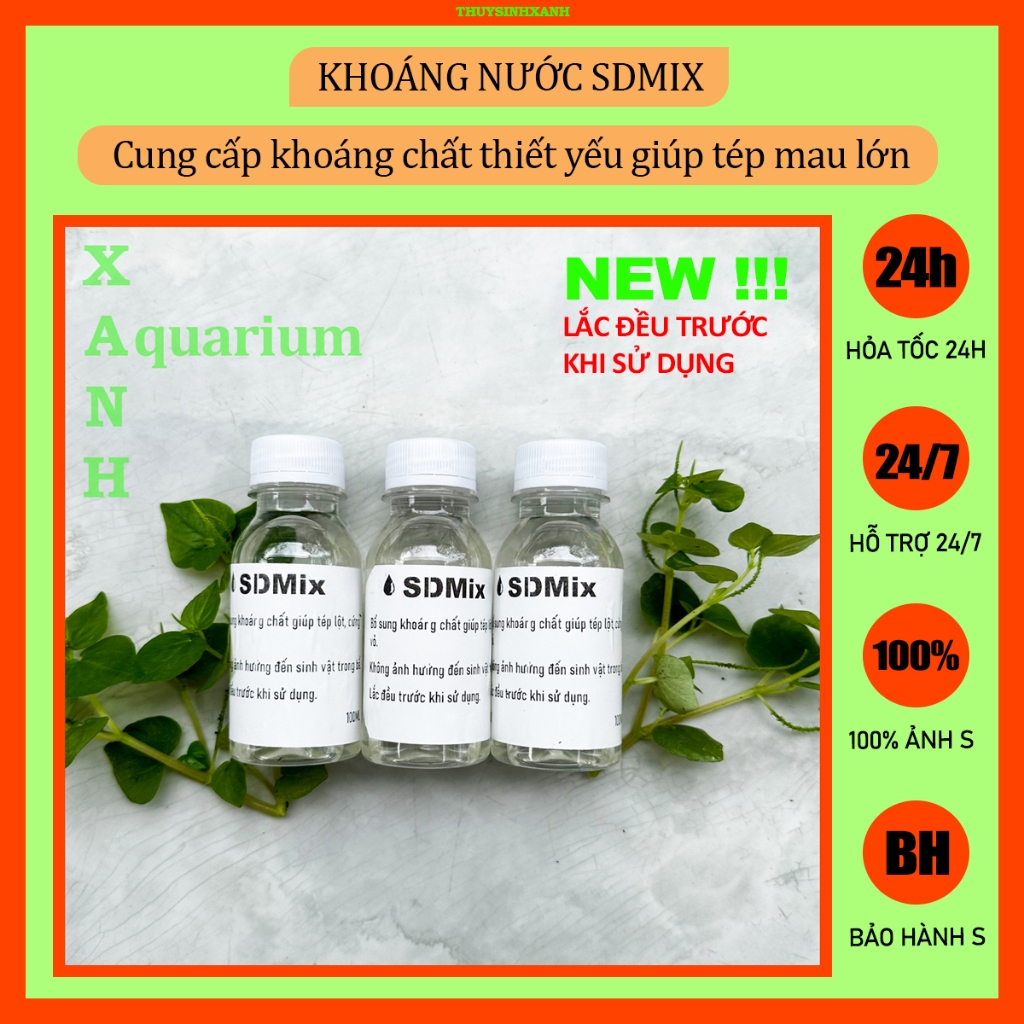 Khoáng nước SDMix cho tép cảnh