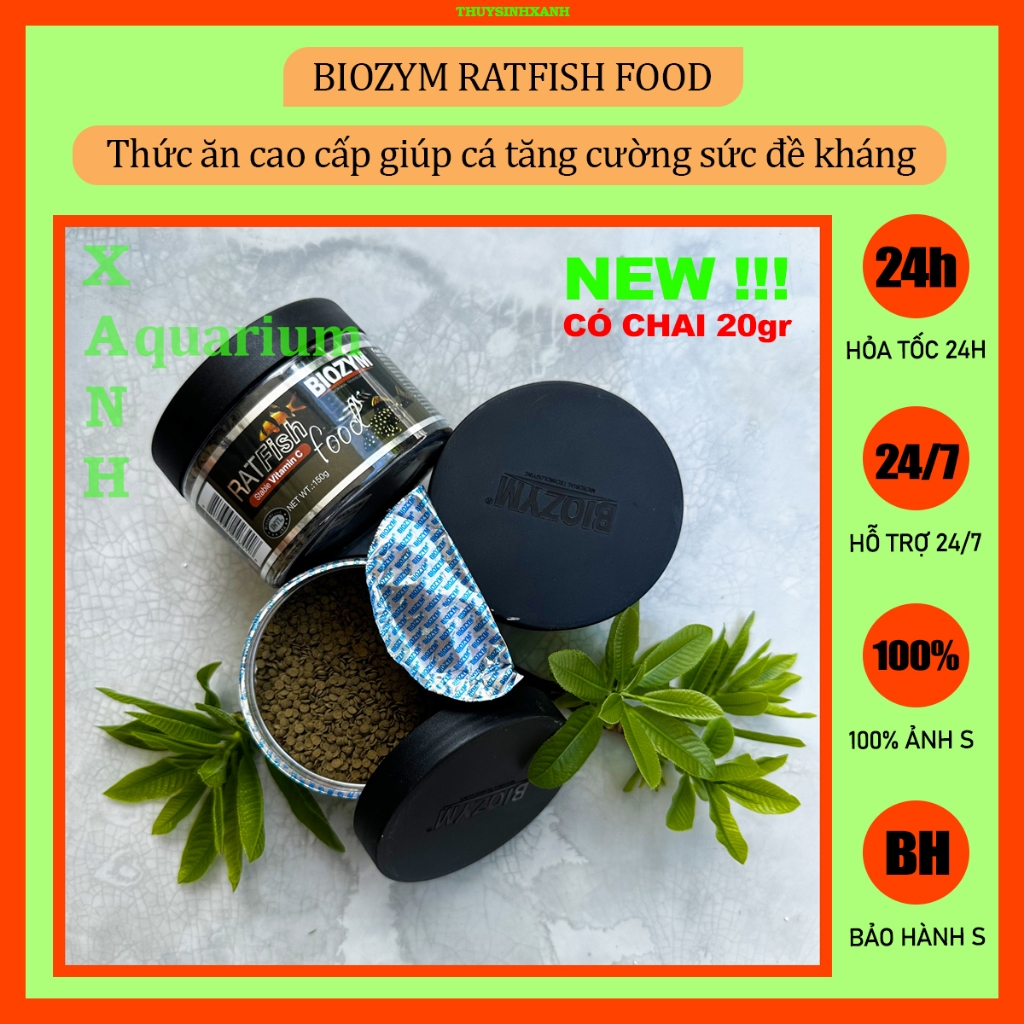 Thức ăn cao cấp cá chuột [Biozym Ratfish Food]