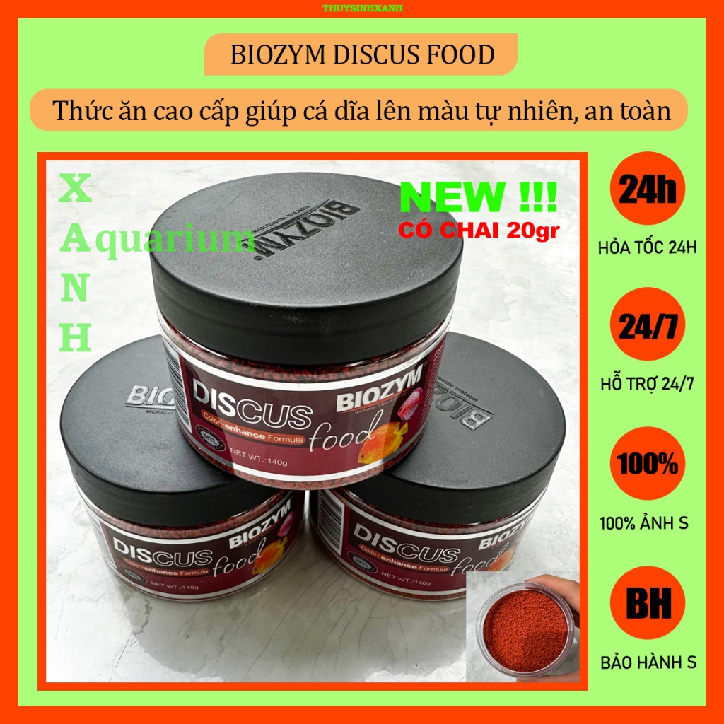 Thức ăn cao cấp cá dĩa [BIOZYM DISCUS FOOD]