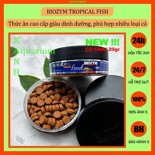 Thức ăn dán cá cảnh Biozym Tropical Fish