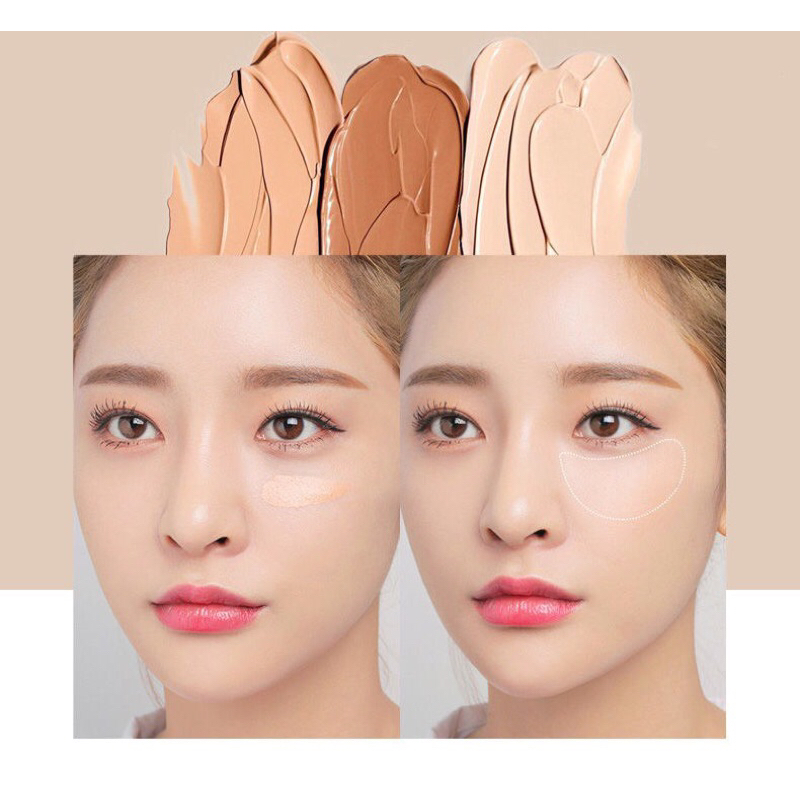 Bảng Triệt Sắc - Kem che khuyết điểm FAMOTY Xiaoyumi che phủ khuyết điểm sạm nám thâm mụn sẹo siêu bền Makeup lâu trôi