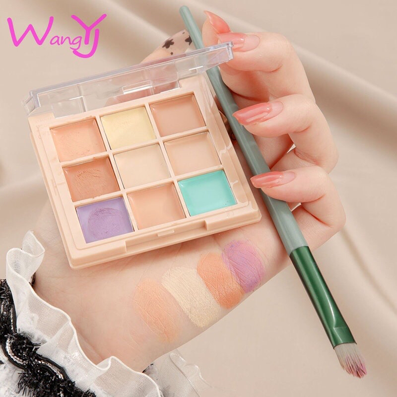 Bảng Triệt Sắc - Kem che khuyết điểm FAMOTY Xiaoyumi che phủ khuyết điểm sạm nám thâm mụn sẹo siêu bền Makeup lâu trôi