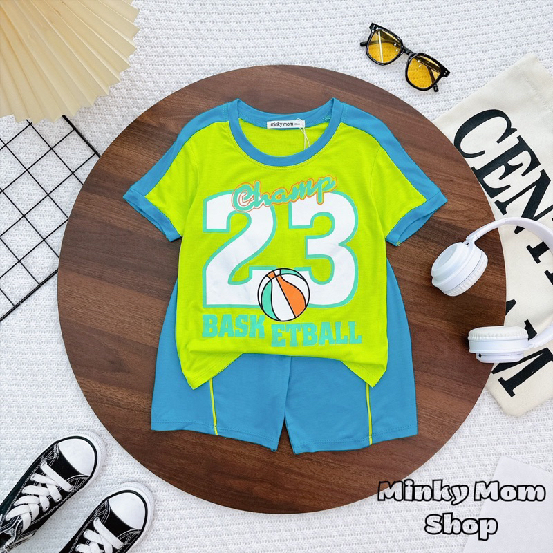 Bộ thun lạnh thể thao bé 9-28 kí