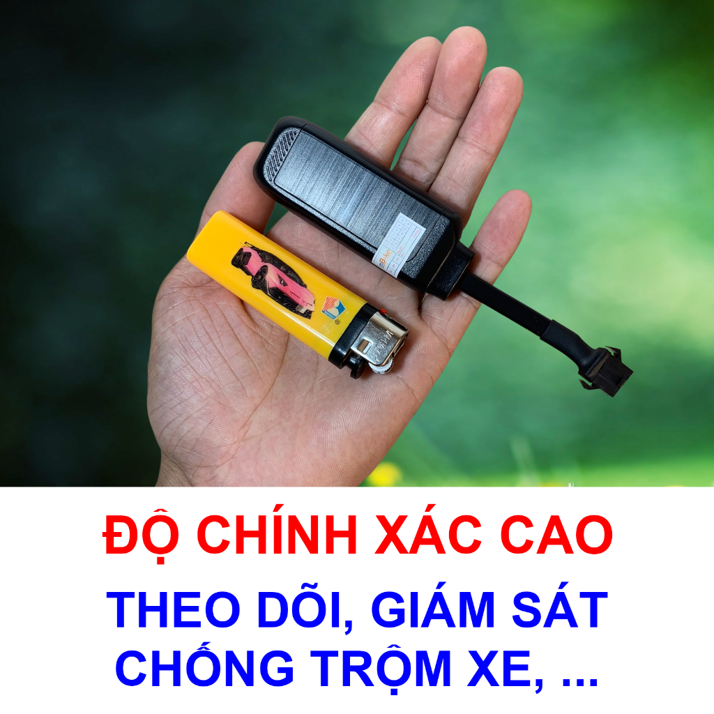 Định Vị Xe Máy Ô Tô MB-11R Cao Cấp - Siêu Chính Xác - Ứng Dụng Miễn Phí - Bảo Hành 12 Tháng