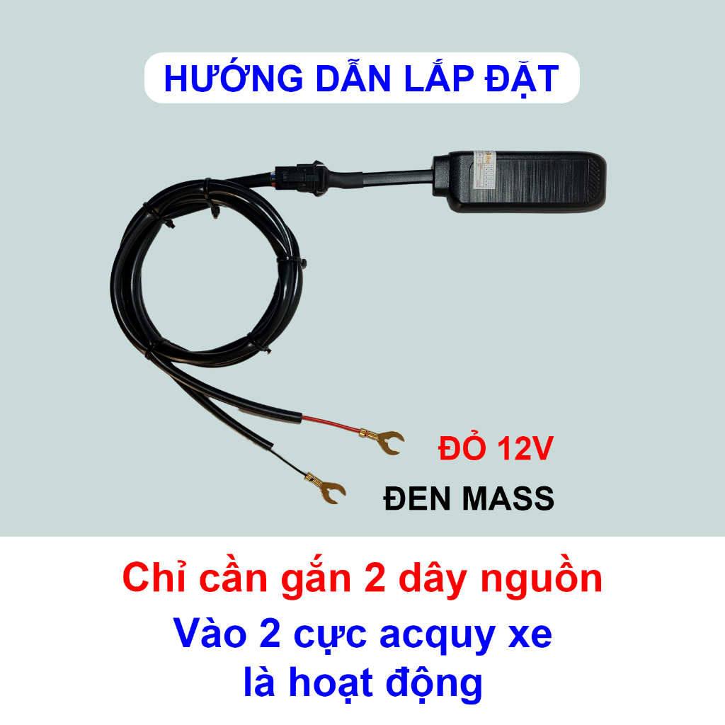 Định Vị Xe Máy Ô Tô MB-11R Cao Cấp - Siêu Chính Xác - Ứng Dụng Miễn Phí - Bảo Hành 12 Tháng