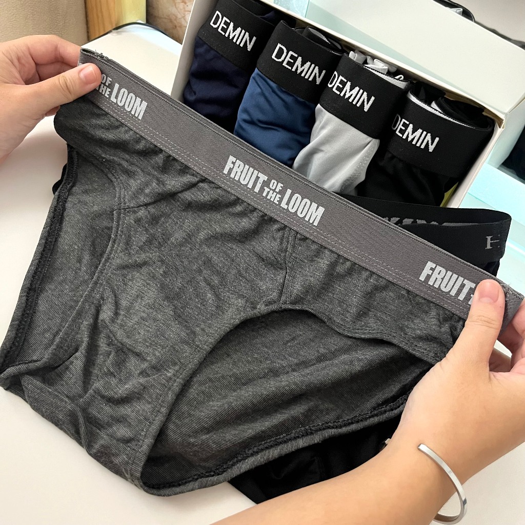 Combo 05 quần lót nam thun lạnh cotton thoáng mát ngẫu nhiên đủ các size